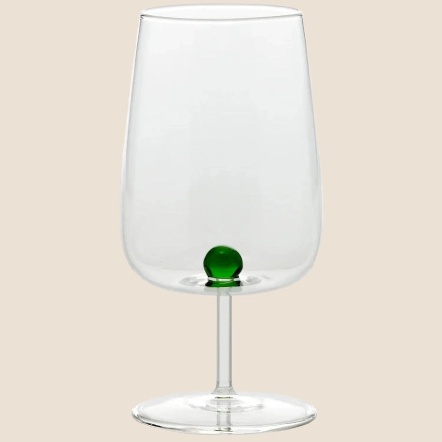 Bilia Wine Goblet in Green