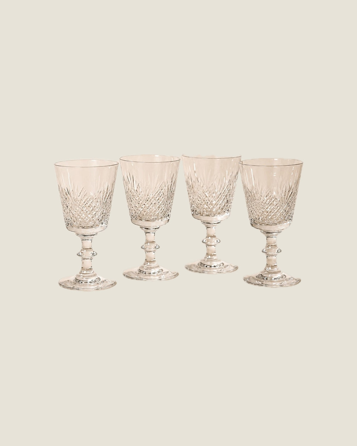 Fan Cut Goblets