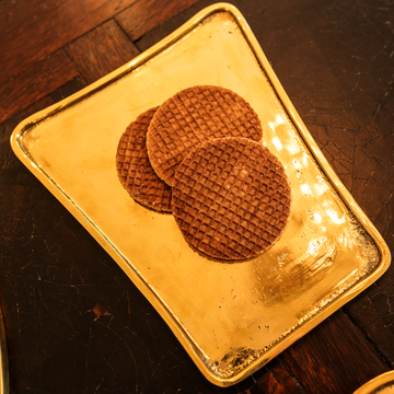 Florence Tray in Brass