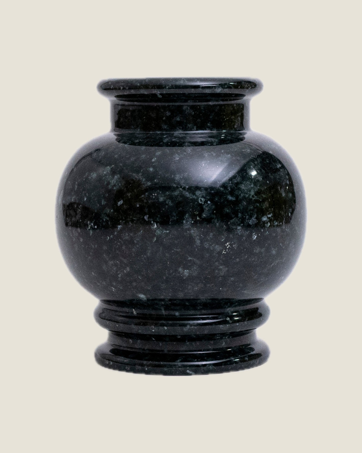 Tuscan Order Globe Vase (Large) in Emerald