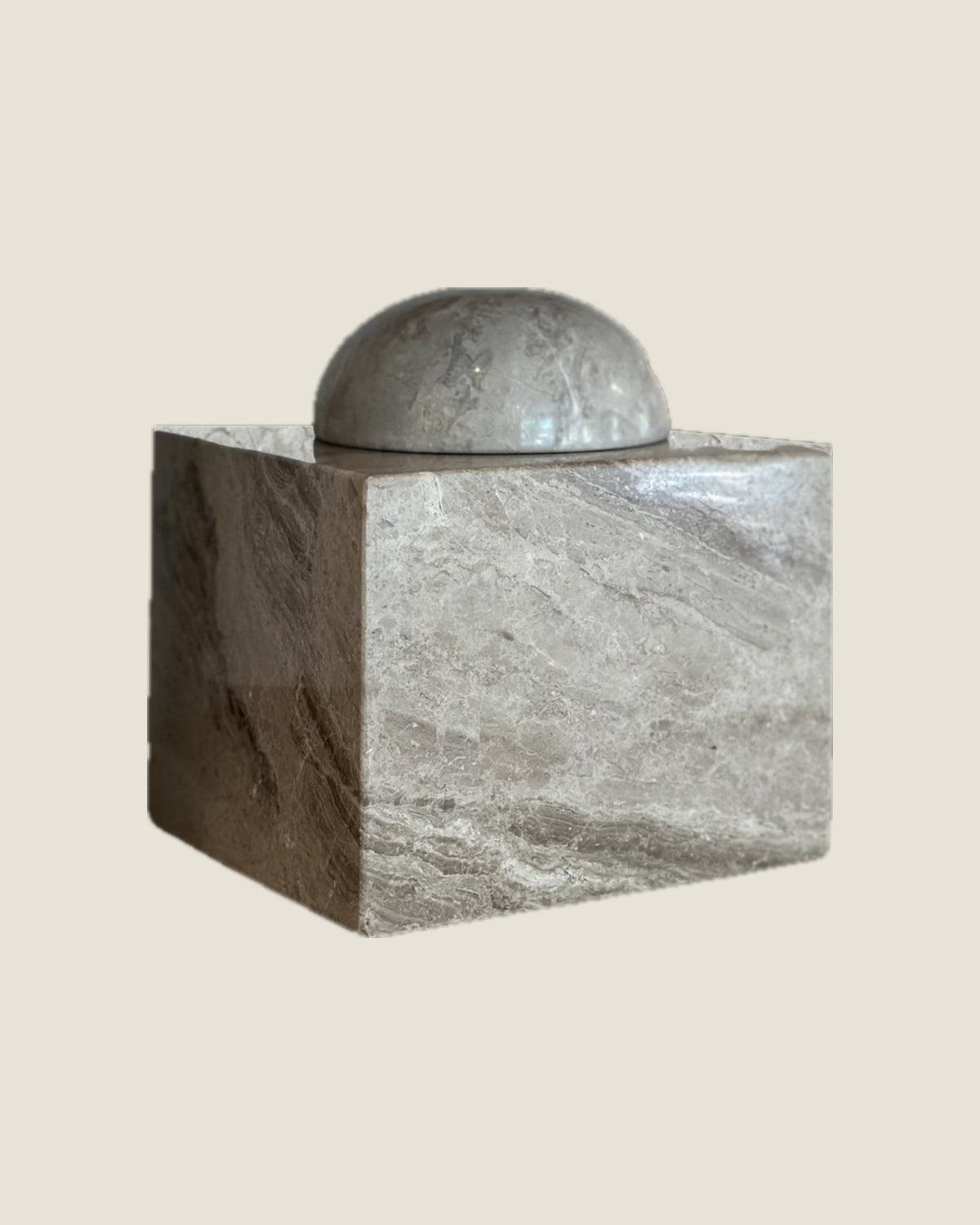 Taj Box (Large) in Cool Oyster
