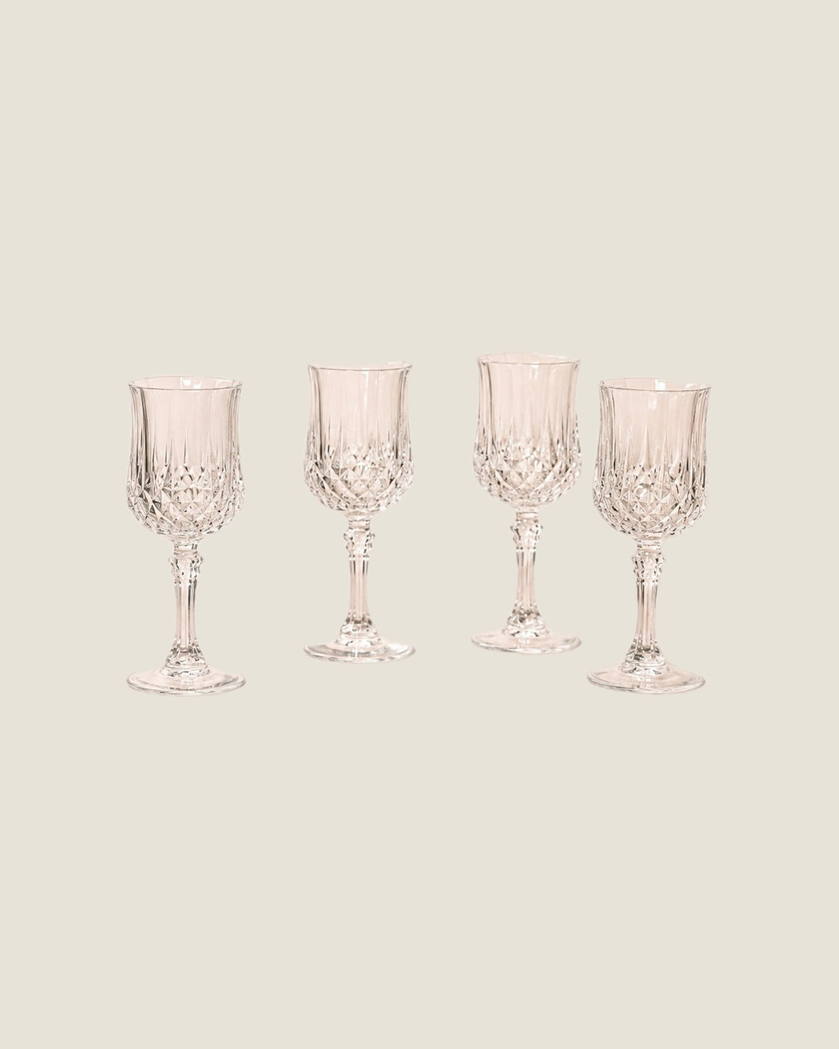 Longchamp Crystal Wine Glasses