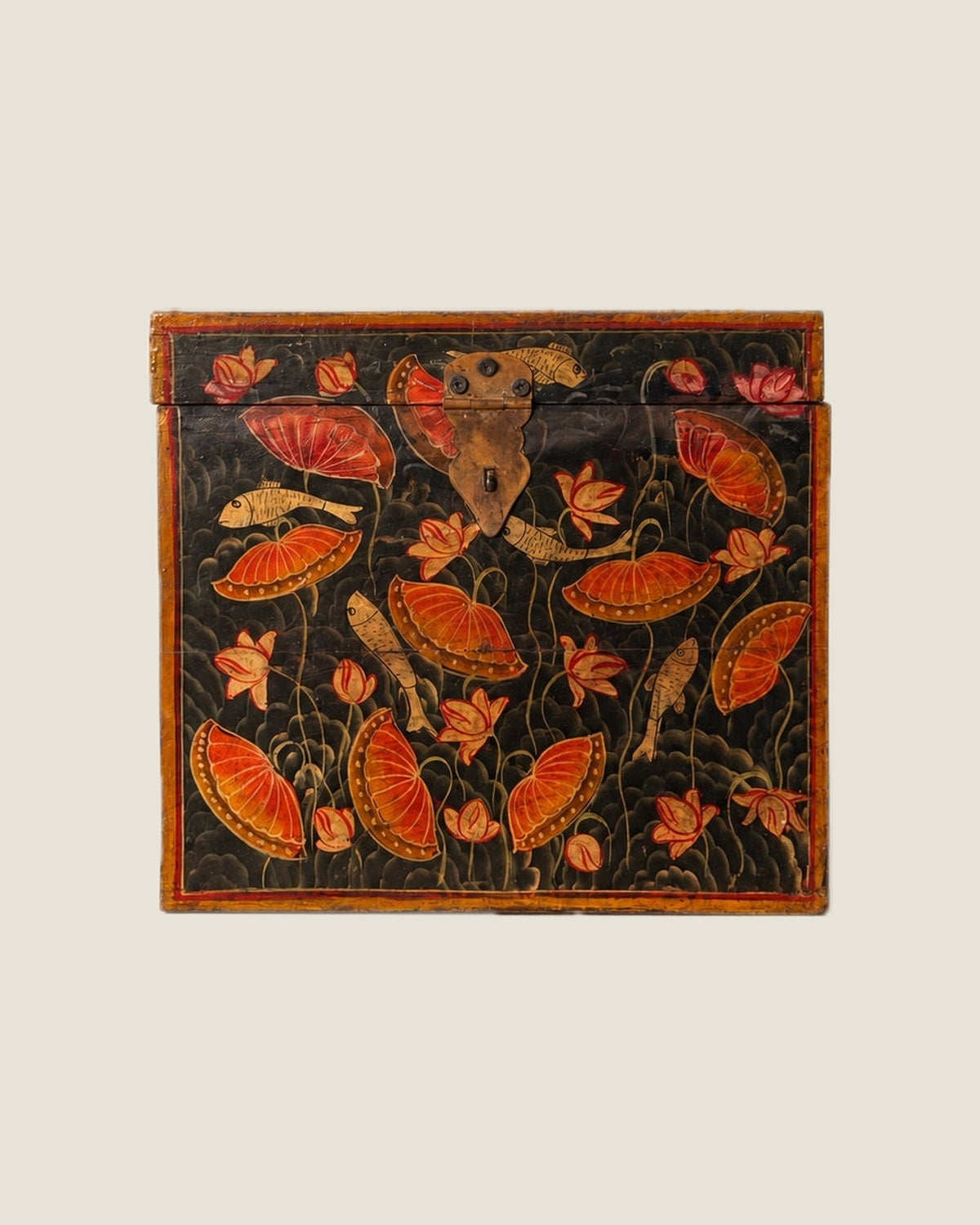 Lotus and Fish Box