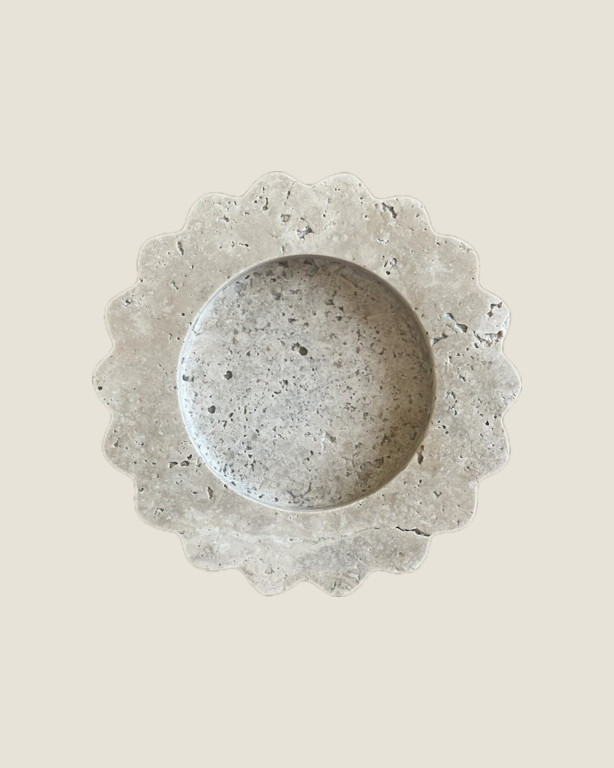 Mini Sun Flat in Travertine