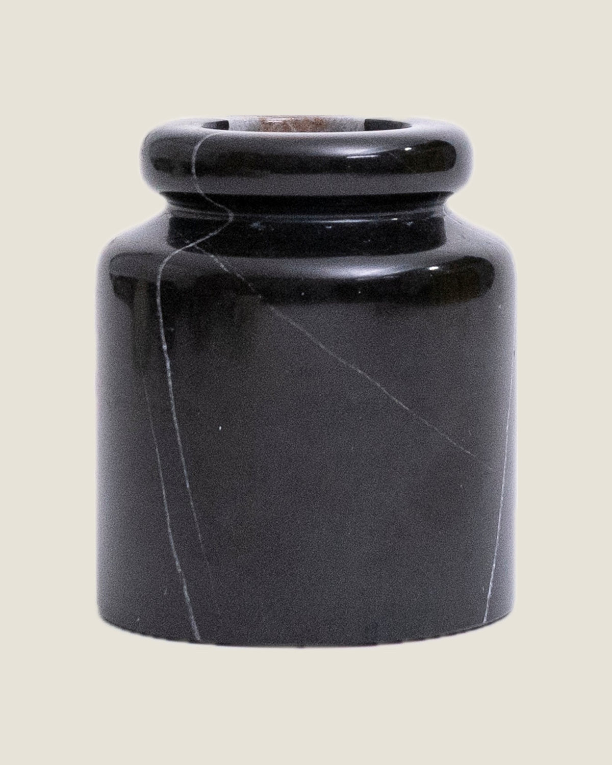 Mustard Pot Vase in Midnight