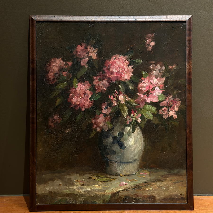 Original Floral Oil Painting | 25 x 21