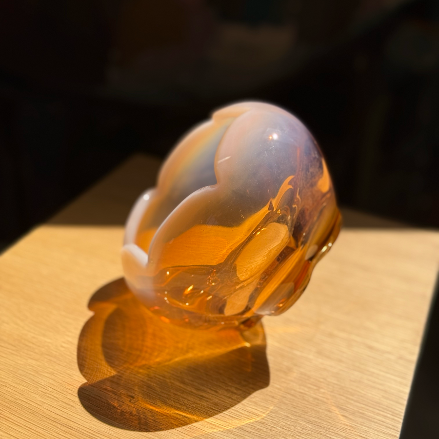Petal Vintage Glass Bowl