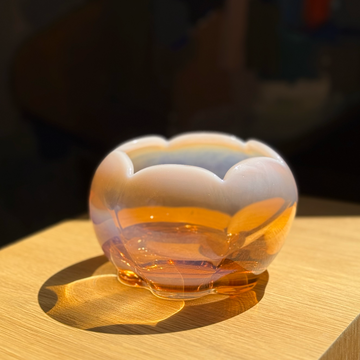 Petal Vintage Glass Bowl