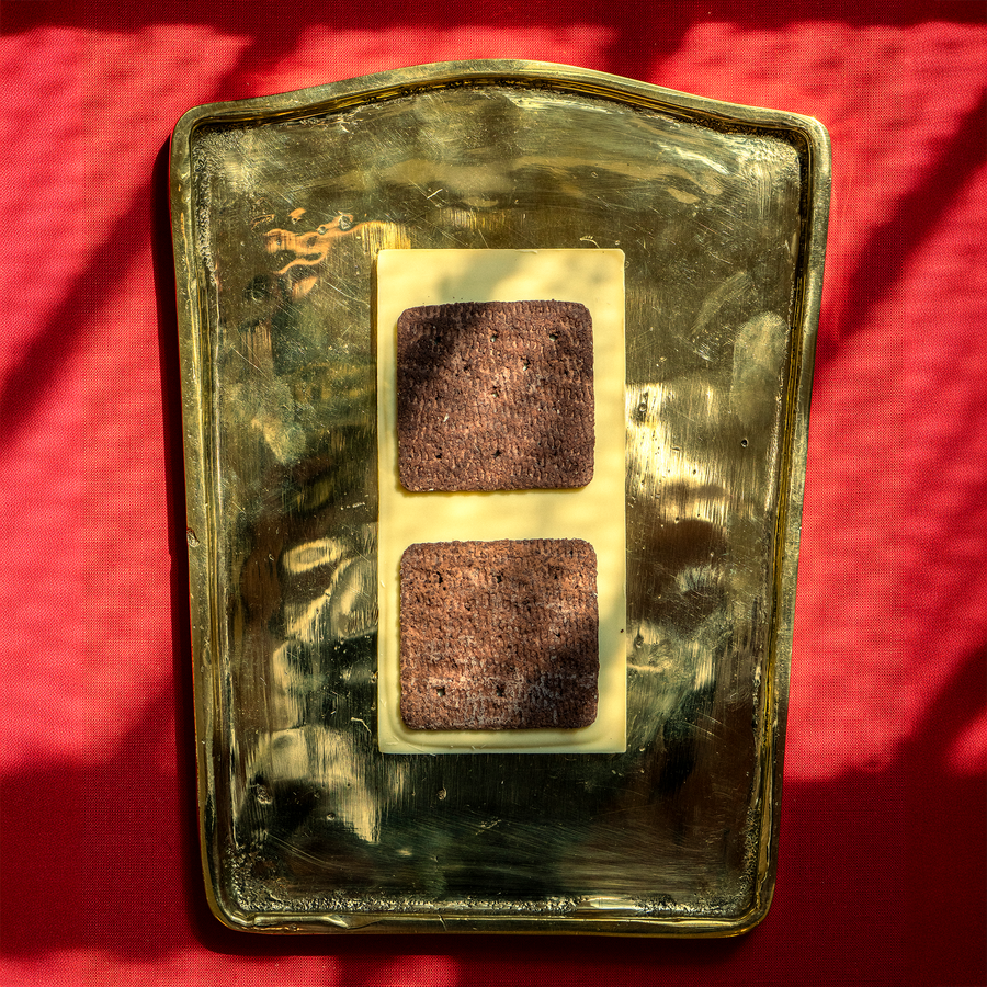 Roma Tray in Brass