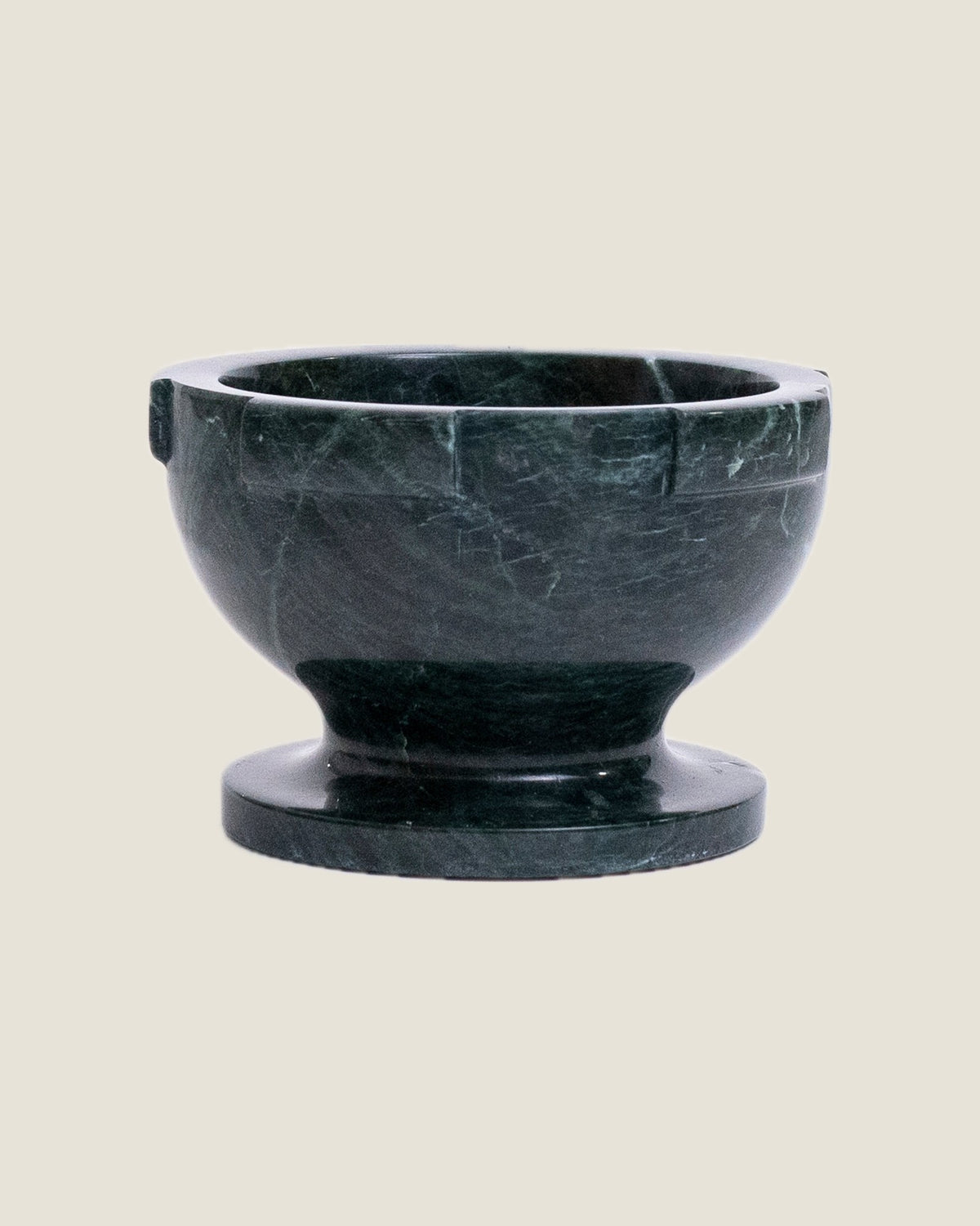 Rose Bowl Vase in Emerald