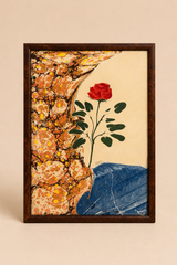Ebru Rose Panel | Vintage