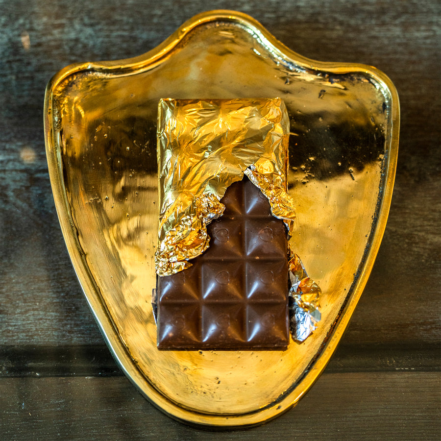 Saragano Tray in Brass