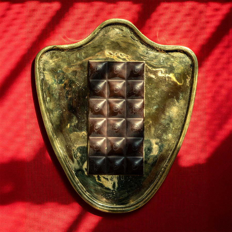 Saragano Tray in Brass