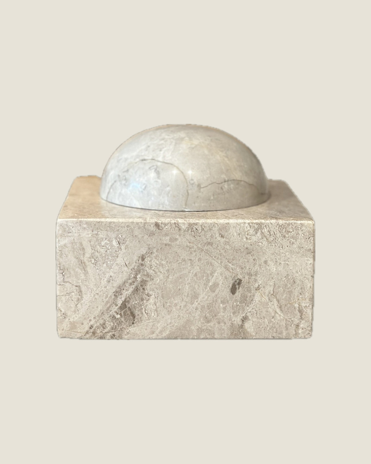 Taj Box (Small) in Cool Oyster