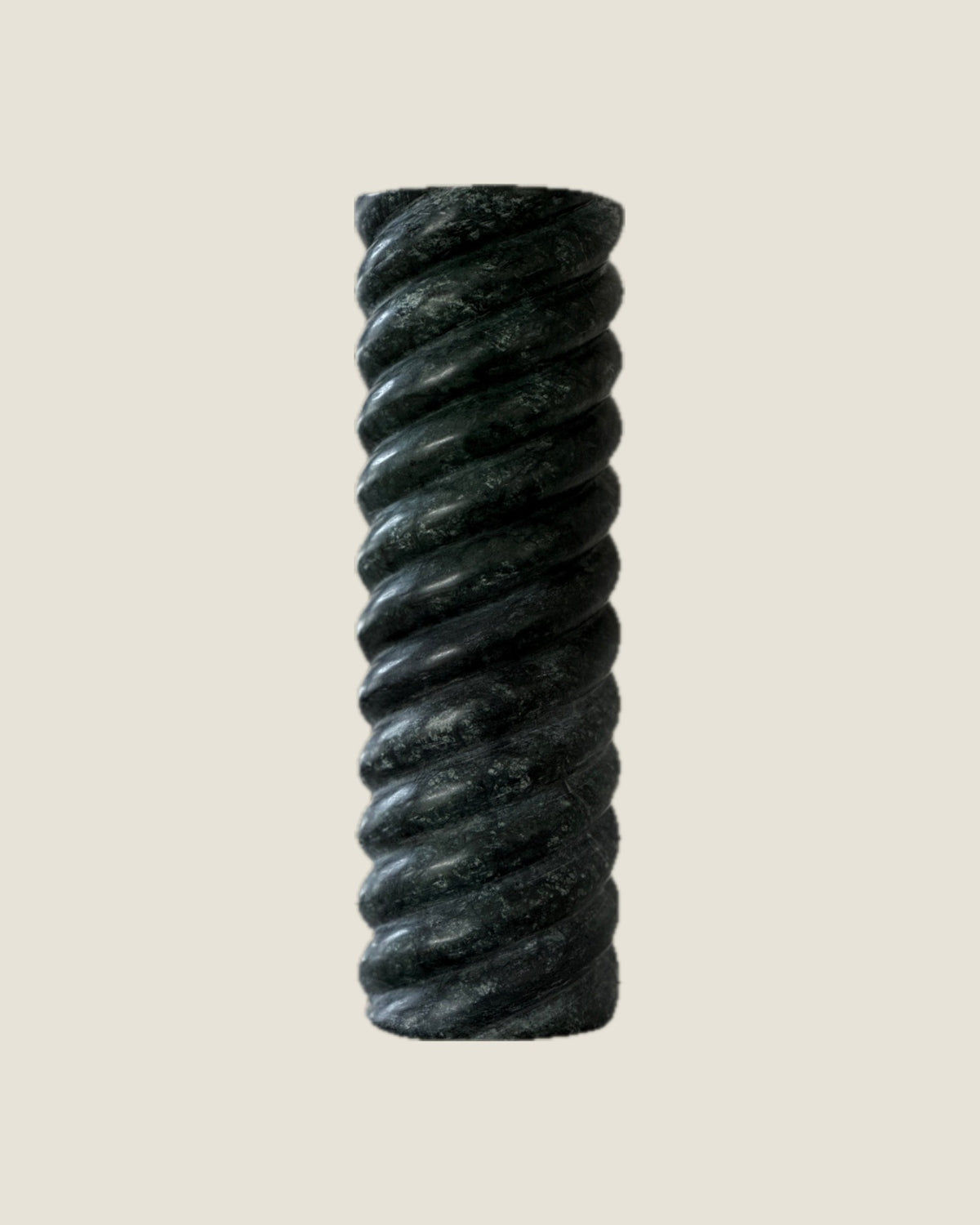 Tall Swell Vase in Emerald