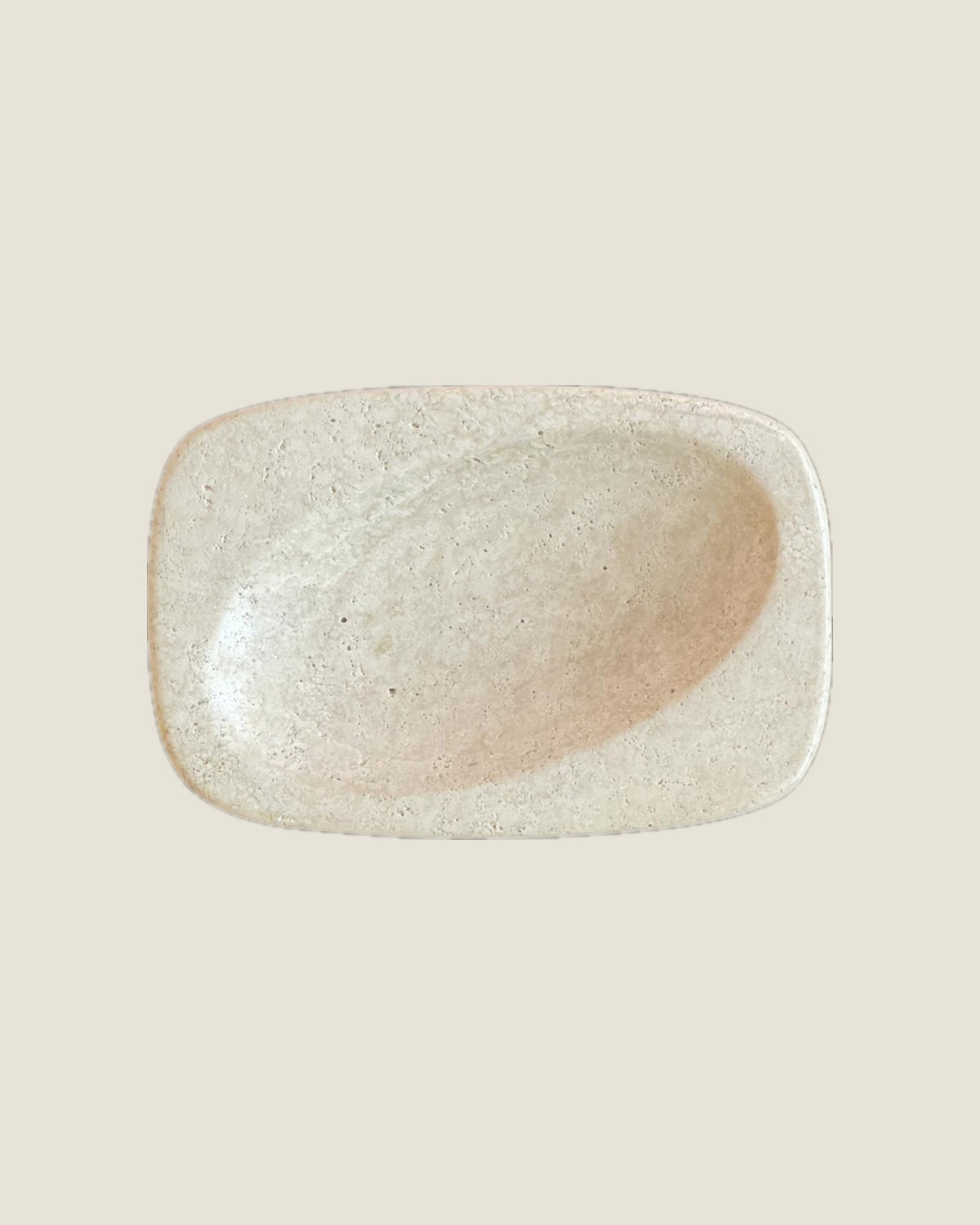 Nest Catch in Travertine