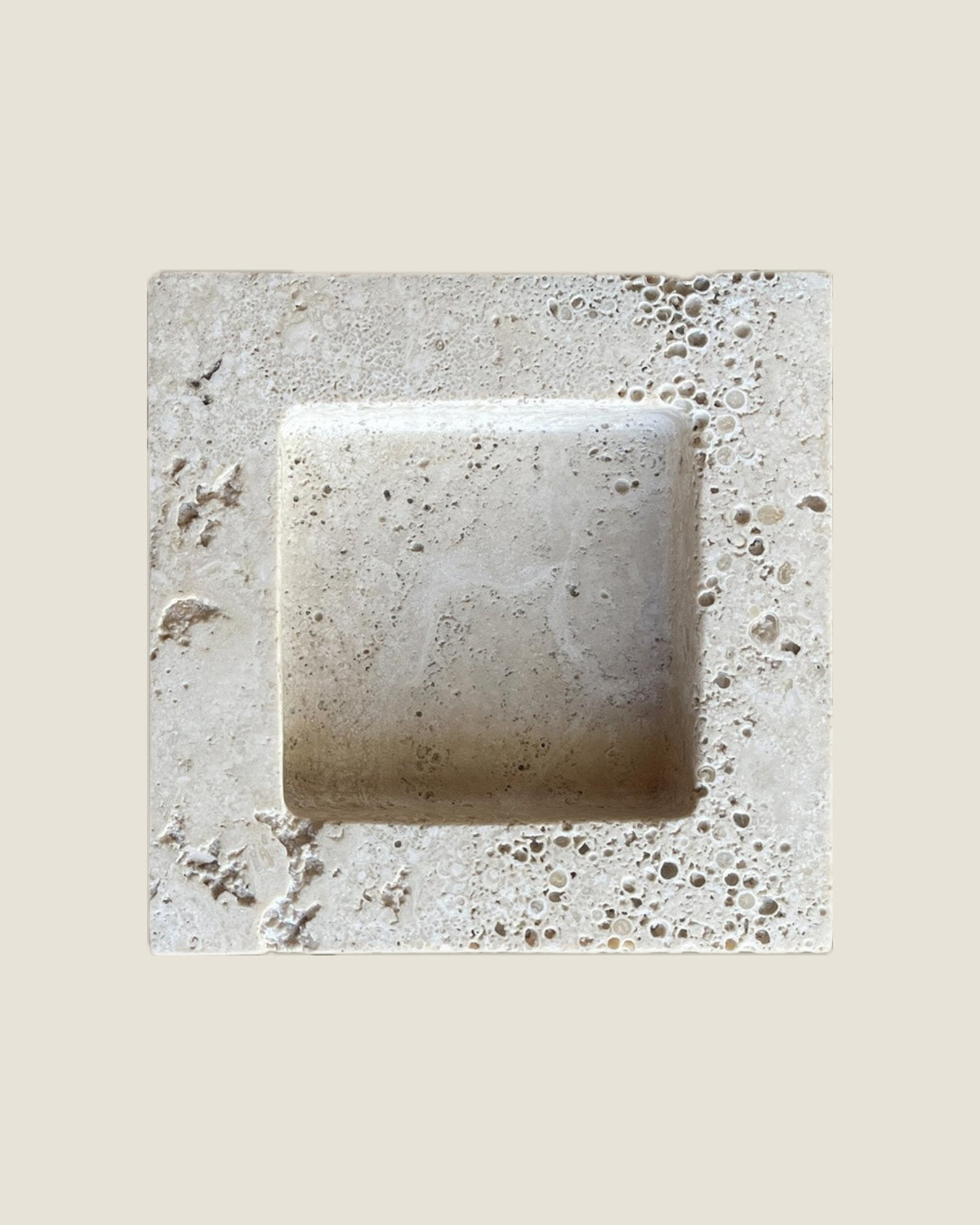 Teo Catch in Travertine
