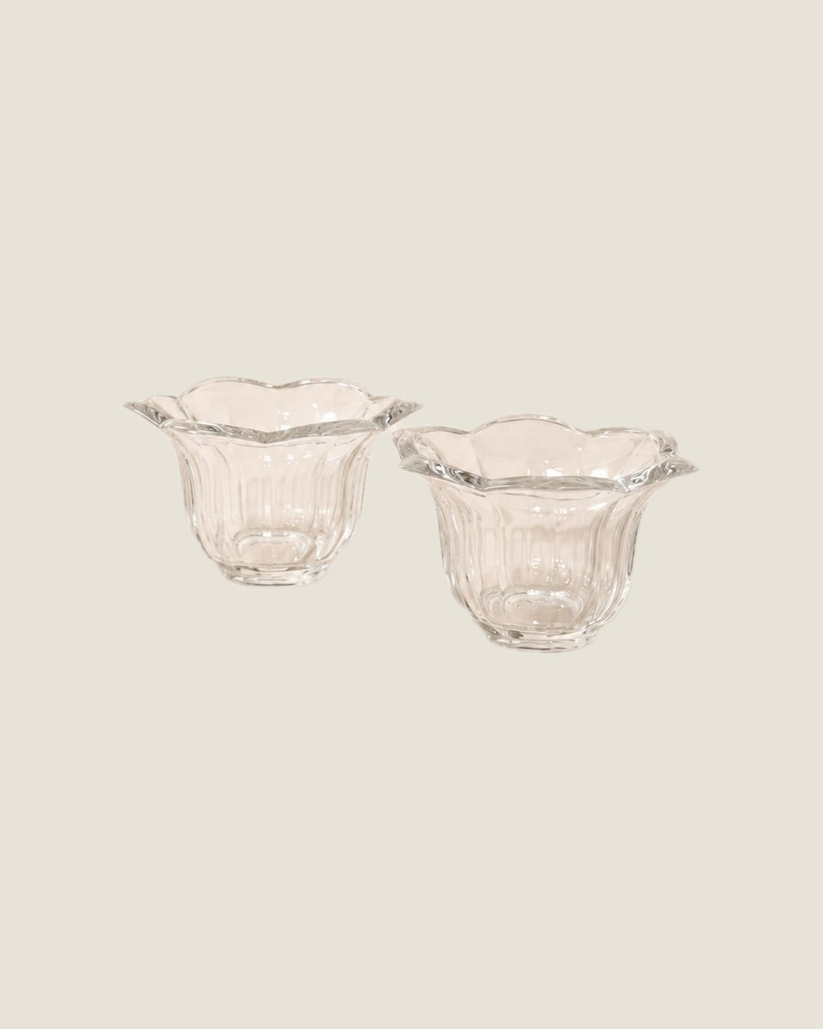 Tulip Votive Pair