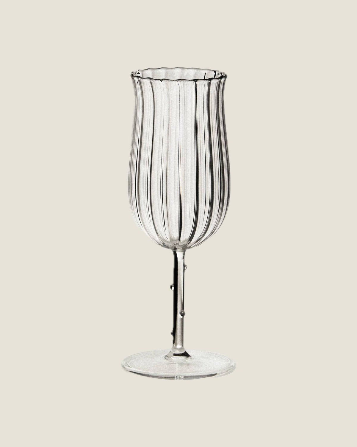 Tulip Wine Glass, Clear (Set of 4)
