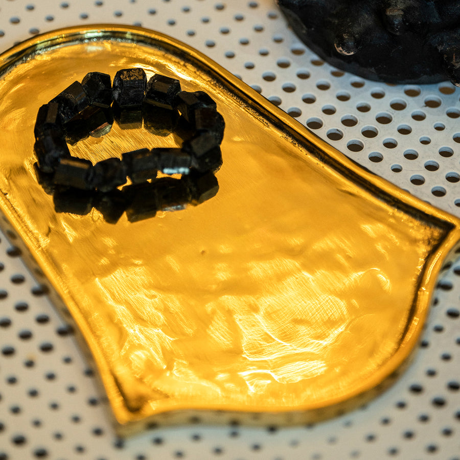 Umbria Tray in Brass