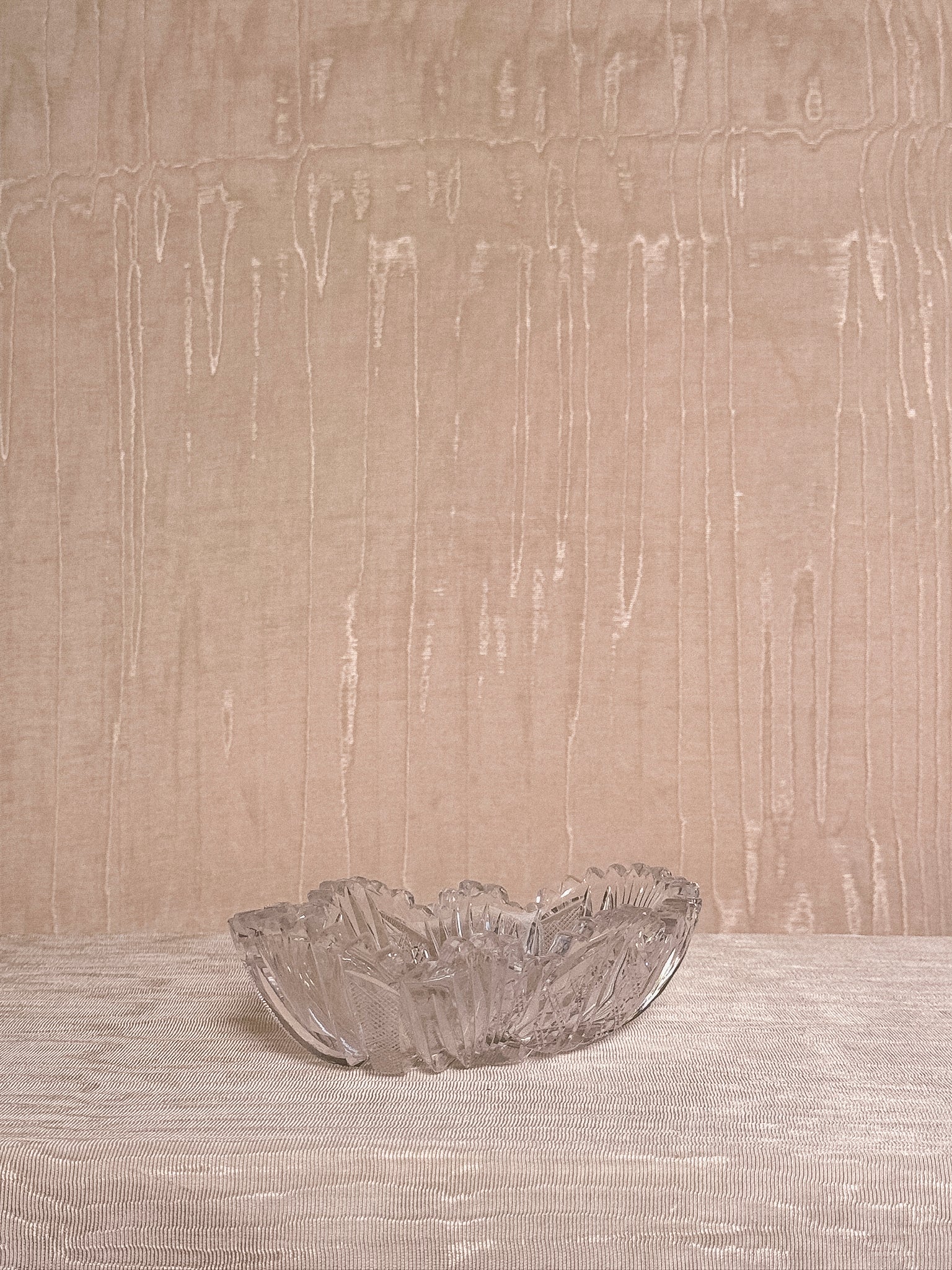 Vintage Crystal Star Dish