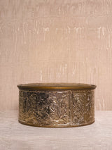 Antique Round Tin Box