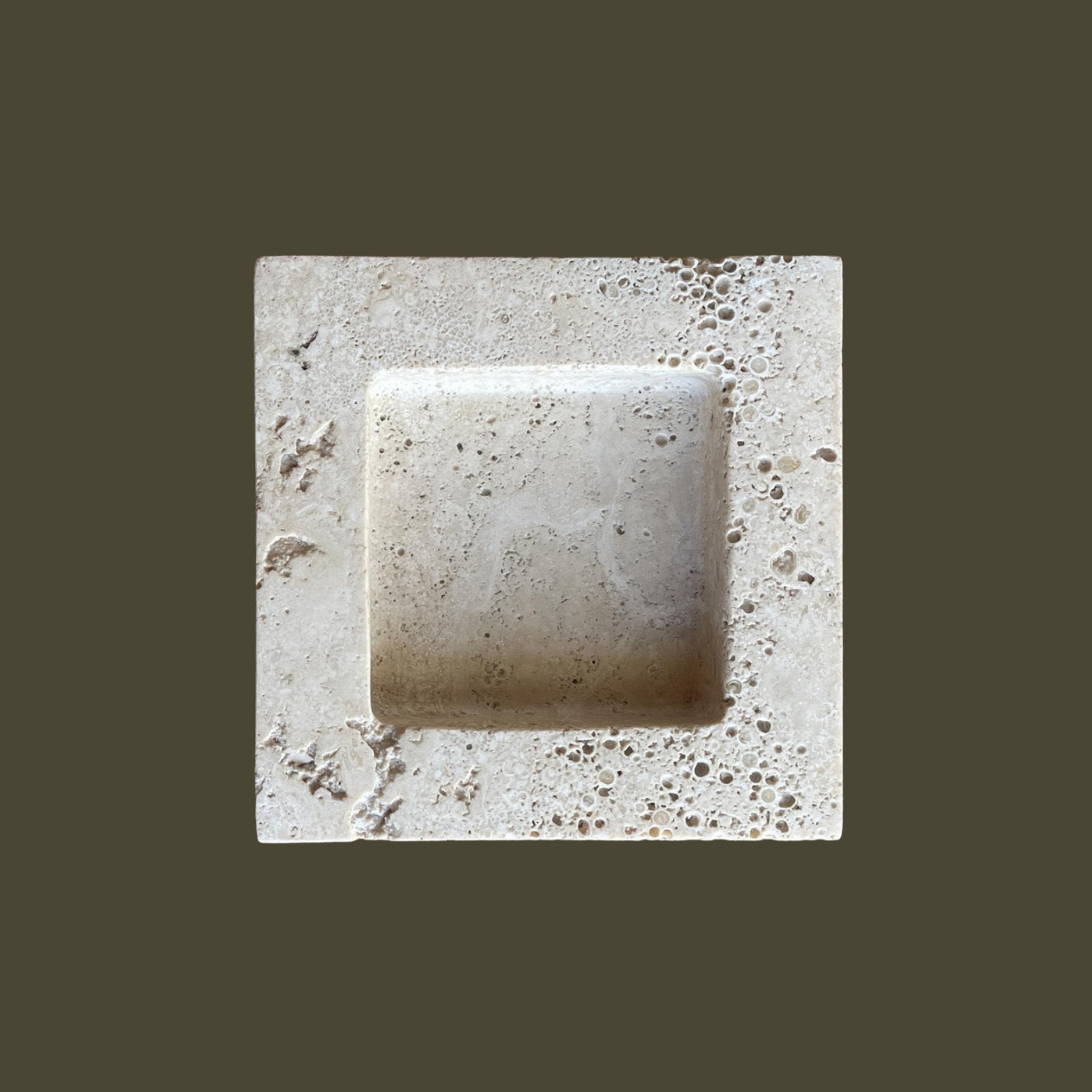 Teo Catch in Travertine