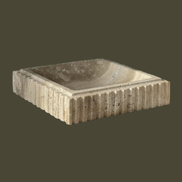 Athens Catch in Travertine, Large