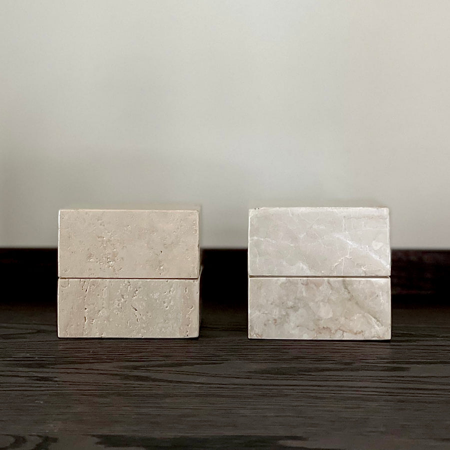Big Box in Travertine – Anyon Design and Atelier
